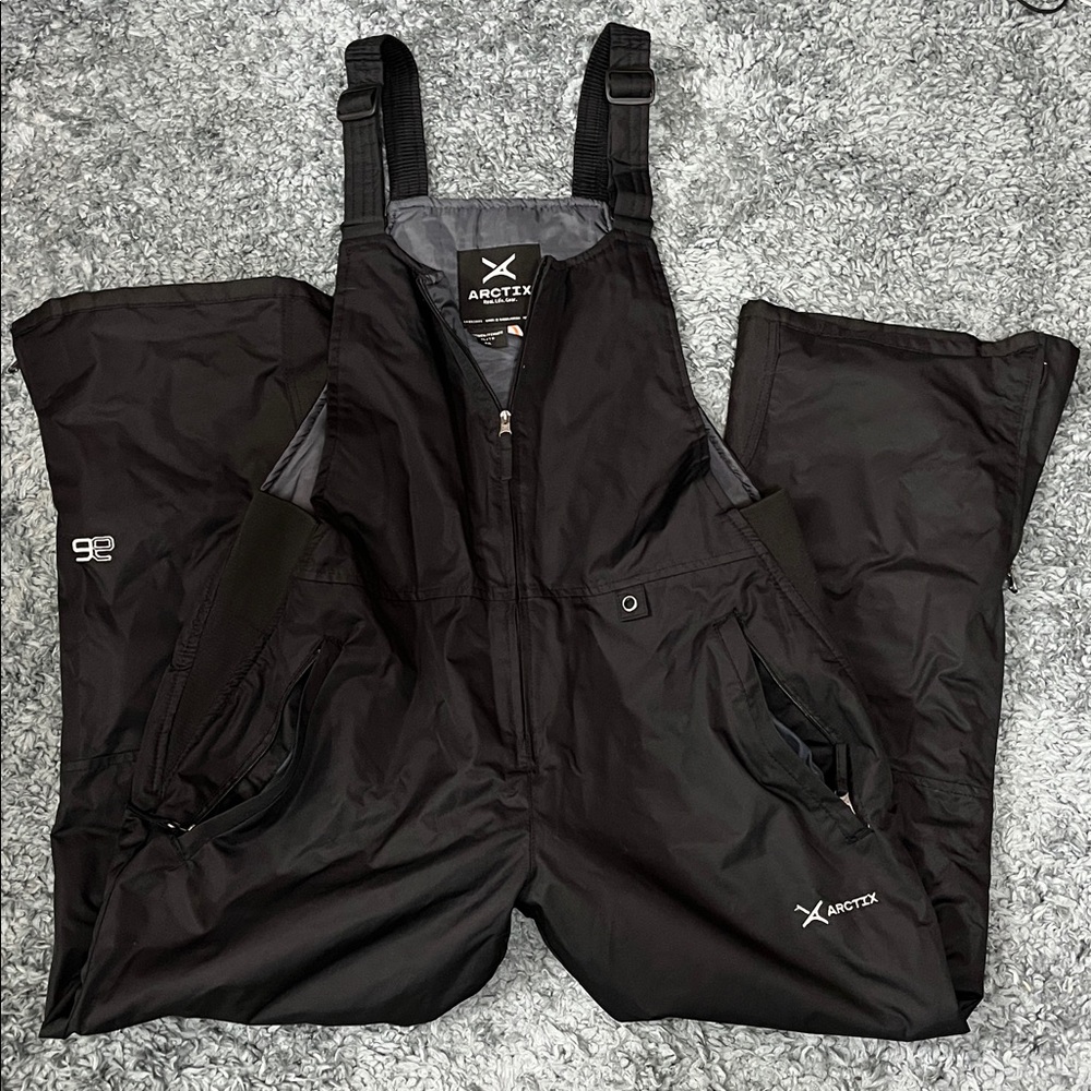 Arctix Black Insulated Bib Overalls XL